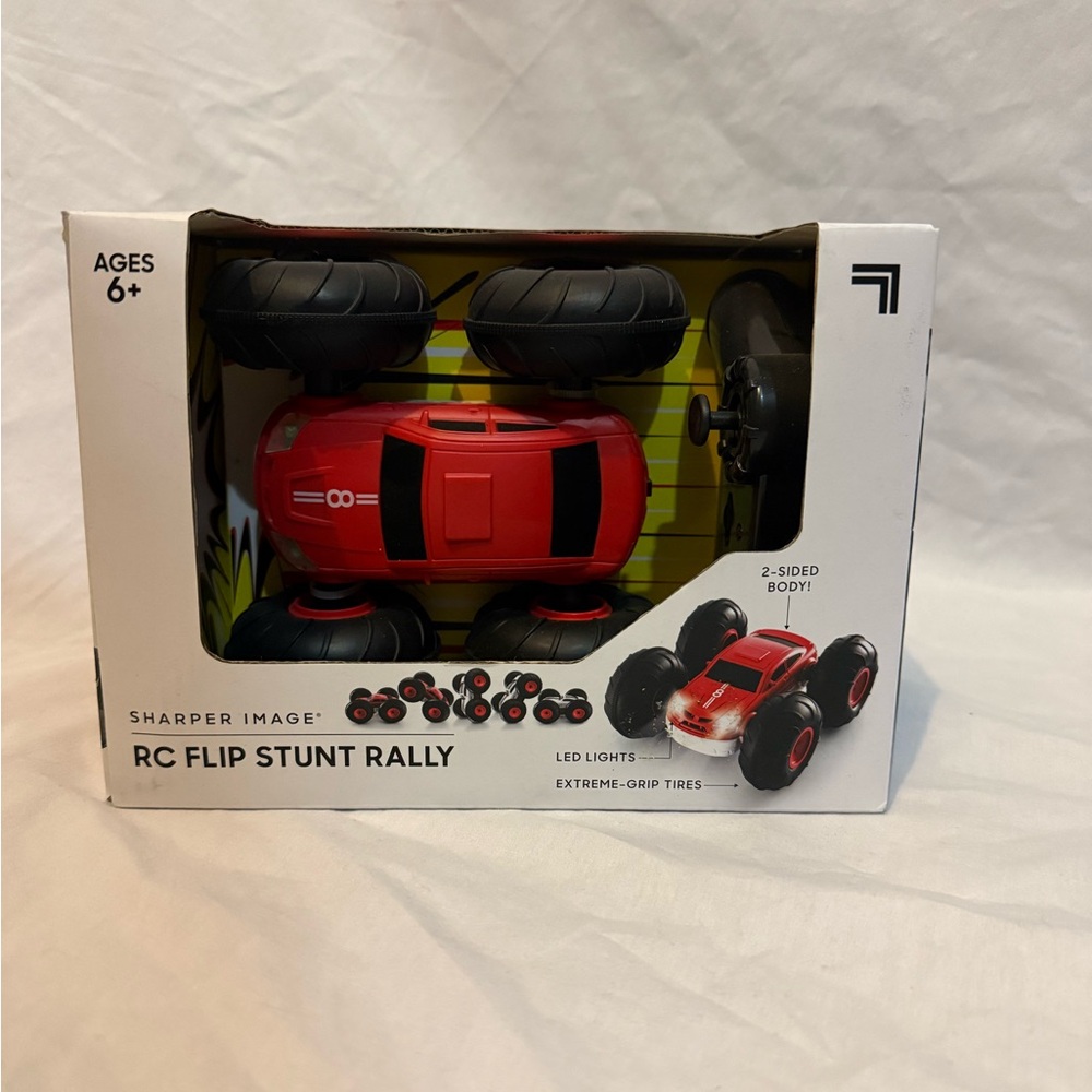 Sharper Image Red RC Stunt Car